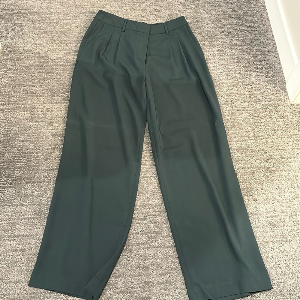 Green trouser pants